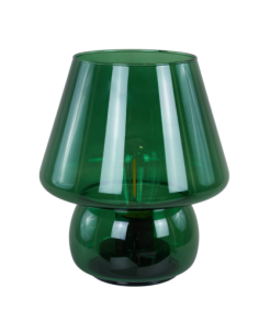 Favor Green Glass Lamp Elegance and Unique Style for the Home