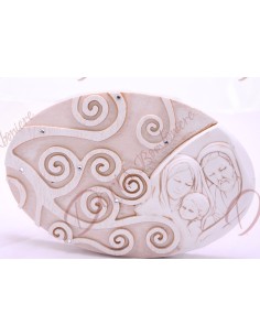 MOON LINE OVAL 50X32 SACRED FAMILY